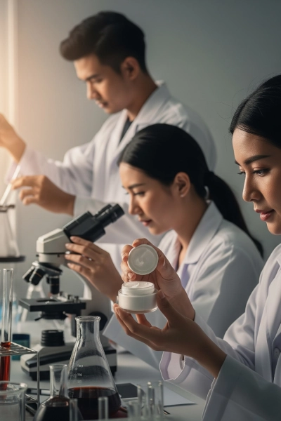 พัฒนา วิจัยสูตรในการสร้างแบรนด์ครีม ให้เจ้าของแบรนด์ครีมได้สูตรที่ใช่สำหรับแบรนด์มากที่สุด